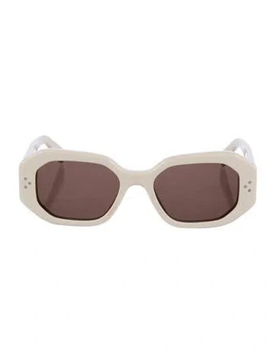 Pre-owned Celine Oversize Tinted Sunglasses In Neutral