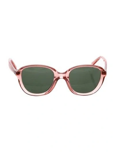 Pre-owned Celine Oversize Tinted Sunglasses In Pink