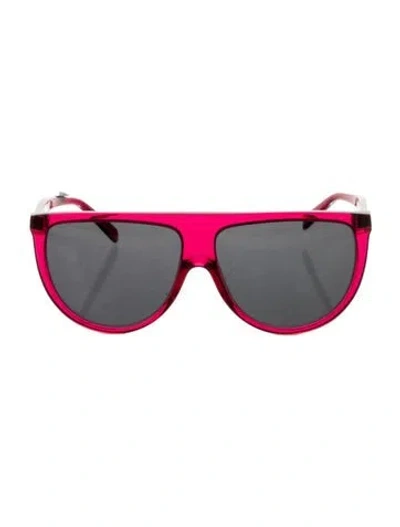 Pre-owned Celine Oversize Tinted Sunglasses In Pink