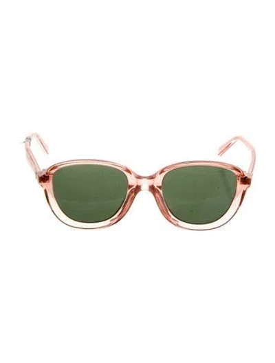 Pre-owned Celine Oversize Tinted Sunglasses In Pink