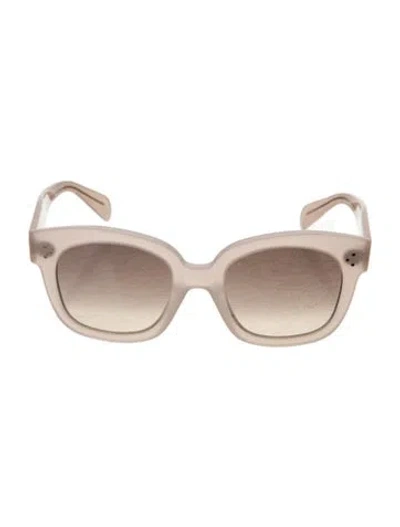 Pre-owned Celine Oversize Tinted Sunglasses In Pink