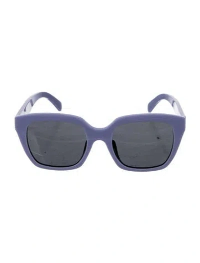 Pre-owned Celine Oversize Tinted Sunglasses W/ Tags In Purple