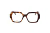 Celine Oversized Square Frame Glasses In 053 - Black