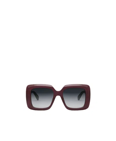 Celine Oversized Square-frame Sunglasses In Multi