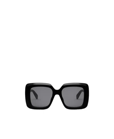 Celine Oversized Square-frame Sunglasses In Gray