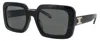 Celine Oversized Square Sunglasses In Black