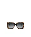 Celine Oversized Tortoiseshell-frame Sunglasses In Black