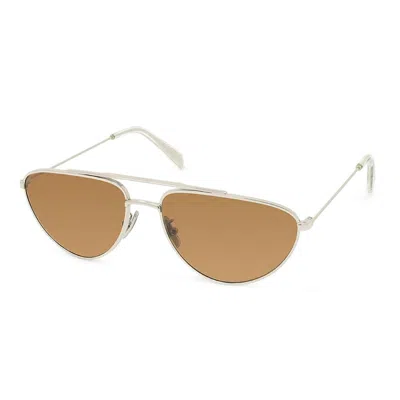 Celine Palladium Aviator-style Sunglasses In White