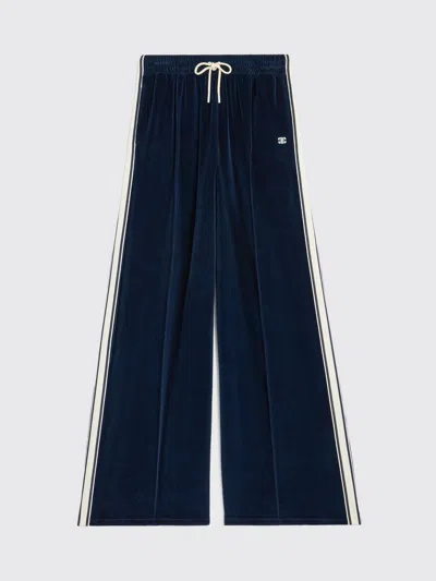 Celine Pants Woman  In Blue