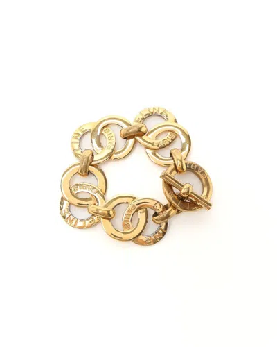 Celine Céline Paris Bracelet In Gold