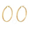 Celine Paris Large Hoops In Gold In Gold Tone