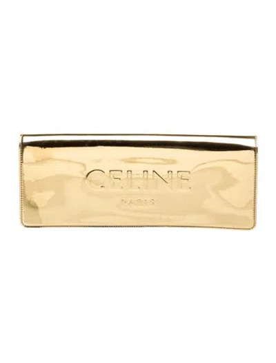 Pre-owned Celine Patent Leather Clutch