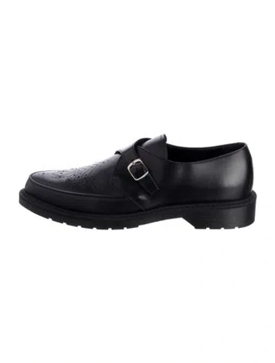 Pre-owned Celine Patent Leather Dress Loafers In Black