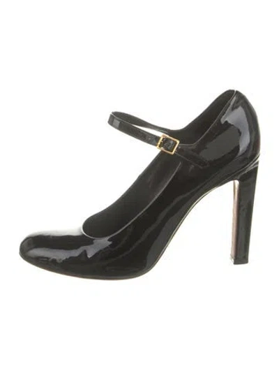 Pre-owned Celine Patent Leather Pumps In Black