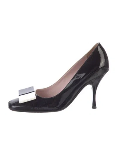 Pre-owned Celine Patent Leather Pumps In Multi
