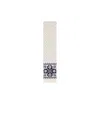 Celine Pattern Wool Scarf In White