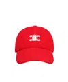 Celine Patterned Hats In Red
