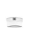 Celine Patterned Sun Hat In White
