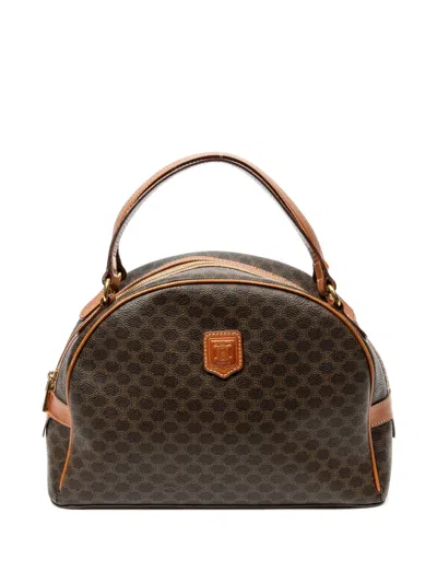 Pre-owned Celine Patterned Tote Bag In Brown
