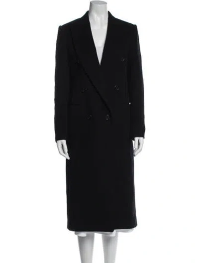 Pre-owned Celine Peacoat In Black