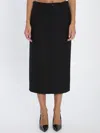 Celine Women Pencil Skirt In Black