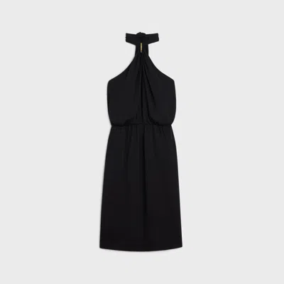 Celine Pendant Hairpin Dress In Black
