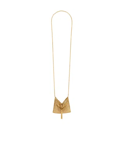 Celine Pendant Necklace In Yellow