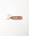 Celine Perforated Key Ring Charm