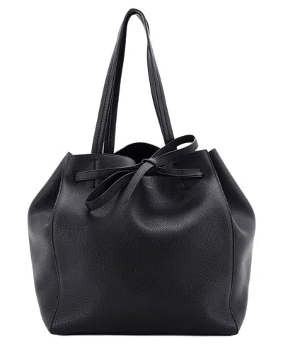 Celine Phantom Tie Cabas Tote Medium (authentic Pre-loved) In Black