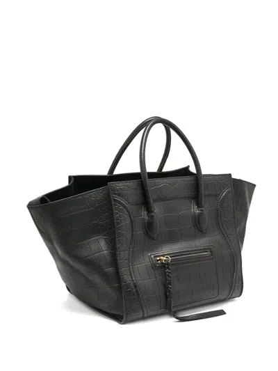 Pre-owned Celine Phantom Tote Bag In Black