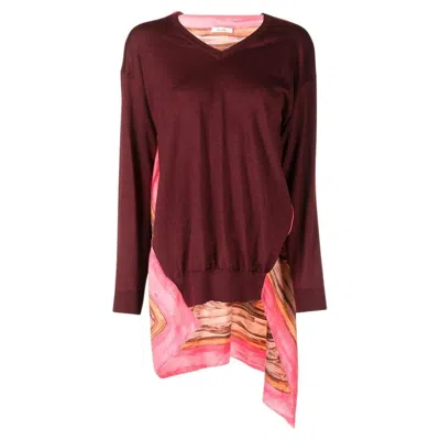 Pre-owned Celine Phoebe Philo Wool Jumper In Brown