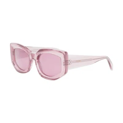 Celine Pink Cat Eye Ladies Sunglasses Cl40277i 72y 54