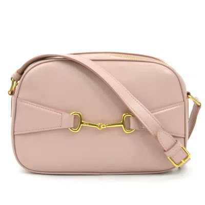 Pre-owned Celine Pink Leather Shoulder Bag ()