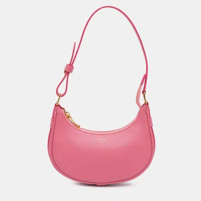 Pre-owned Celine Pink Mini Smooth Calfskin Ava Shoulder Bag