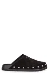 Celine Pitea Suede Mules In Black