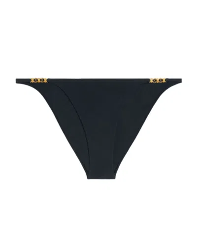 Celine Plain Jersey Swimming Trunks In Black