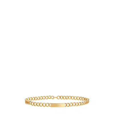 Celine Plate Jewels Brass Belt In Nude