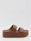 Celine Platform Slippers