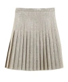 Celine Pleated Skirt In Nude