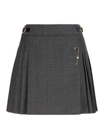 Celine Pleated Skirts In Black