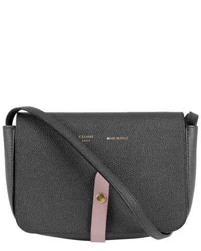 Celine Pochette Shoulder Crossbody (authentic Pre-loved) In Black