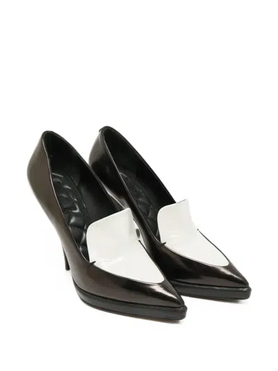 Pre-owned Celine Pointed-toe Pumps In Black