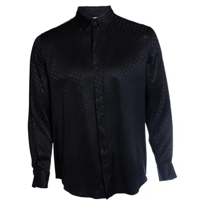 Pre-owned Celine , Polkadot Shirt In Black