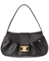 Celine Medium Polly Handbag In Black