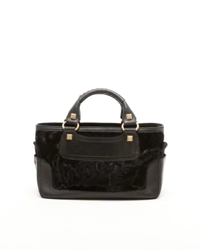 Celine Céline Pony Hair Boogie Bag In Pink