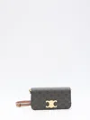 Celine Pouch In Triomphe Canvas