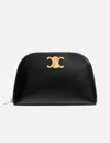 Celine Pouch Triomphe In Shiny Calfskin