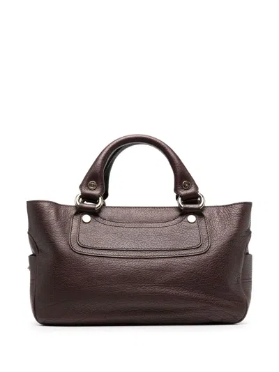 Pre-owned Celine  Rectangle-shaped Tote Bag In Brown