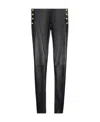 Celine Press Button Details Casual Pants In Black