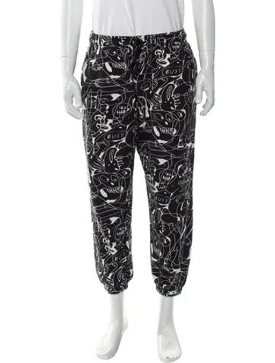 Pre-owned Celine Printed Joggers In Gray